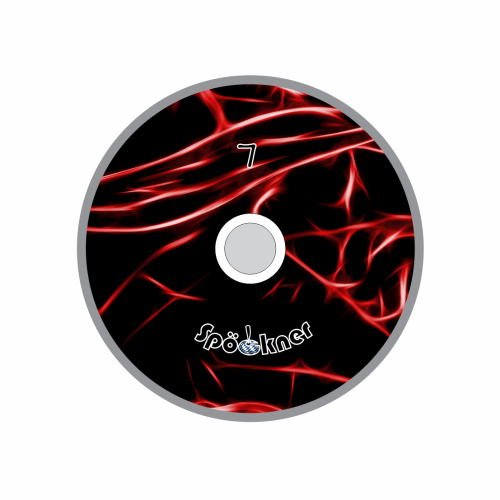 Spöckner "Distel / rot schwarz" Eisstock